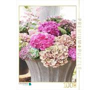 Puzzle · Hortensias | Bouquet · 1000 pièces · Format assemblé 64 × 48 cm · CALVENDO Puzzle