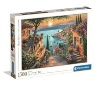 Clementoni – Puzzle pour adultes Steps to The Harbor – 1500 pièces HQC – Fabriqué en Italie 31726