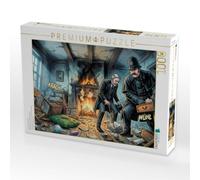 Puzzle · Hydes Versteck Wird durchsucht | Dr · Jekyll und Mr · Hyde · 1000 pièces · Format assemblé 64 × 48 cm · CALVENDO Puzzle