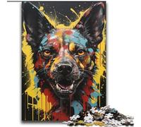 Puzzle Hyène Africaine 2000 pièces pour Adultes, à partir de 14 Ans, Casse-tête, Jeux en Famille, Cadeaux d'anniversaire de Noël (70x100cm)