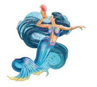 Puzzle I am lil' - sirène multicolor TU