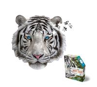 Madd Capp Shape Puzzle Contour Tigre Blanc 300 pièces pour Adultes et Enfants