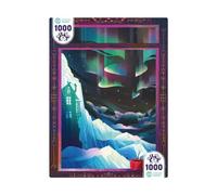 Puzzle Iello La Cabane Perchée 1000 pièces Illustration nocturne multicolore