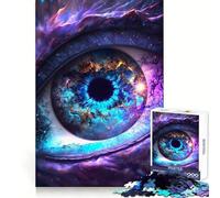 Puzzle Œil de Dragon de l'univers pour Adultes, 1000 Pièces, Stimulation Cérébrale, Plaisir Facile, Assemblage Sécurisé, Idée Cadeau de Noël Parfait (50x75cm)