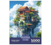 Puzzle Île dans Le Ciel Enfant Décoration Intérieure Cadeau Unique Monde Fantastique 1000 Pièces Qualité Premium Divertissement Créatif pour Adultes 38x26cm/1000pcs