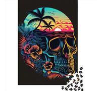 Puzzle Île du Crâne 500 pièces pour Adultes, Puzzles en Bois, Jeux éducatifs pour Enfants, 500 pièces (52 x 38 cm)