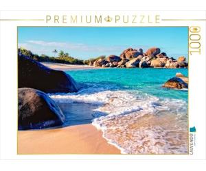 Puzzle · Îles Vierges Britanniques | Une illustration tirée du calendrier « Voyage dans les Caraïbes · 1000 pièces · Format assemblé 64 × 48 cm · CALVENDO Puzzle