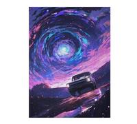 Puzzle Illustré pour Adultes, Motif Into The Vortex, 500 PCS | Cadeau puzzle - présent de Noël pour passionné avec activité à partager en famille.