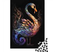 Puzzle Image 1000 Pièces avec Musical Swan of Harmony, 70x50cm/1000pcs | Pour les heures calmes avant le Nouvel An : ce puzzle 1000 pièces adulte offre aux adultes un loisir calme en hiver.