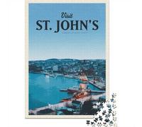 Puzzle Image 1000 Pièces avec Visit St Johns, 70x50cm/1000pcs