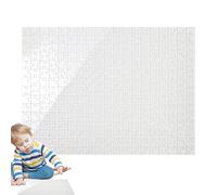 Puzzle Impossible, PéDagogique Transparent Puzzle 100 Pieces, MatéRiau Acrylique,Pour Adultes Personnes âGéEs Puzzle Enfant 6 Ans, AméLiorer Concentration Remettre En Question Difficulté De PenséE (A)
