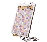 Puzzle in Legno Animali - Gioco Decorativo Legno per CASA, Puzzle Interattivo Legndo $ Adulti Bambini, Decorativo Puzxzle | Puxzzle per Adulti Adolescenti Famiglie Riunioni Compleanni Vacanze