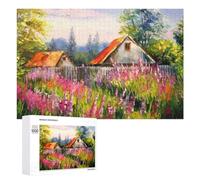 Puzzle in The Summer in The Villa, 1000 PCS, Activité Créative À La Maison, comme Projet Captivant pour Les W nds Tranquilles