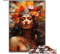 Puzzle Indien 1000 pièces pour Adultes, Un défi créatif pour Les passionnés, Un pour se détendre (Taille 26x38cm)