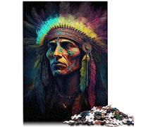 Puzzle Indien en Bois pour Adultes, 1000 pièces, Staycation Kill Time, 50x75cm, Puzzle pour Enfants