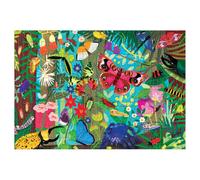 Puzzle - Insectes Et Papillons 100 Pièces Multicolor TU