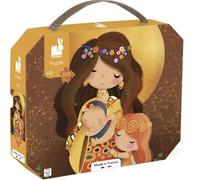 Janod Puzzle Inspiré de Klimt 100 pièces – Jeu éducatif Dès 6 ans – Certifié FSC J02577