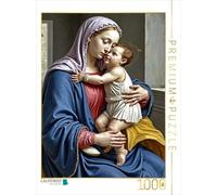 Puzzle · Inspirée par Sandro Botticelli/Madone à l'enfant (env. 1490 | Un nouveau regard sur un vieux tableau · 1000 pièces · Format assemblé 64 × 48 cm · CALVENDO Puzzle