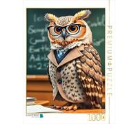 Puzzle · Intelligent comme Un Hibou | 1000 pièces · Format assemblé 64 × 48 cm · CALVENDO Puzzle