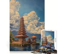 Puzzle Intemporel Bali 1000 pièces pour Adolescents, défi cérébral, Jeu d'éveil, activité à la Maison, découpe Nette, Cadeau touchant 38x52cm