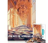 Puzzle intérieur du château de Versailles 1000 pièces pour Adolescents, Jeu cognitif, Passe-Temps Calme, Finition Premium, liste de souhaits du Père Noël (38x52cm)
