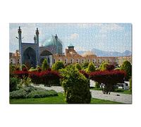 Puzzle Iran Yazd 100 pièces, œuvre d'art, Souvenir de Voyage, 45,5 x 35,5 cm