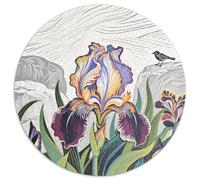 Puzzle Iris 1000 Pièces pour Adultes Enfants Jeu ÉduChatif Puzzle Iris Petit Oiseau Cadeau Adulte Home Decor 1000pcs (67.5x67.5cm)