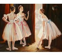 Puzzle Irrégulier - Ballets Classic Art Oil Paintings - Art Abstrait Puzzles - Fun Jeux De Mémoire Et De Cognition Gifts - Puzzle 1000 Pièces - Sk239Zp