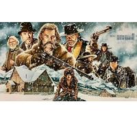 Puzzle Irrégulier Coloré - The Hateful Eight Movie Affiche - Puzzle 1000 pièces - pour Personnes Âgées Mémoire Cognition Games - Jeu De Défi pour Adultes Dw308Sk