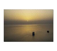 Puzzle Israël Mer de Galilée Tibériade 300 pièces Jeu d'art Souvenir de Voyage 38 x 26 cm
