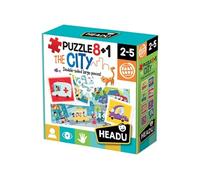 Headu Puzzle 8+1 City IT20508 – Multicolore – 3