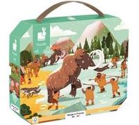 Puzzle Frise Préhsitoire avec Poster 100 pièces
