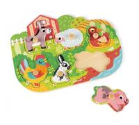 Puzzle Happy Farm MULTICOLORE Janod