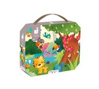 Janod Puzzle Les Animaux Sauvages avec poster 36 pièces
