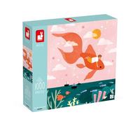 Janod Puzzle Rêve en mer rose 1000 pièces TU