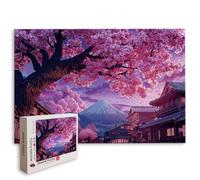 Puzzle Japon, Puzzle 2000 Pièces Adultes, Puzzles Classiques, Décor -8380 | Bois, Impression HD, Ajustement Parfait, Boîte Colorée, Accessoires Complets, Personnalisable, Dimensions : 100x71cm