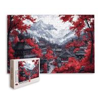 Puzzle Japon, Puzzle 2000 Pièces Adultes, Puzzles Classiques, Décor -8550 | Bois, Impression HD, Ajustement Parfait, Boîte Colorée, Accessoires Complets, Personnalisable, Dimensions : 100x71cm
