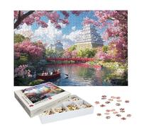 Puzzle Japon, Puzzle 2000 Pièces Adultes, Puzzles pour Décor Murale -2895 | En Bois, Boîte Colorée, 100x71cm, Épaisseur : 2 mm, Décoration, Idée Cadeau