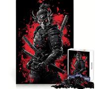 Puzzle Japonais de 1000 pièces représentant Un Guerrier samouraï Mort-Vivant, idéal pour Adultes Stimule la réflexion stratégique, Passe-Temps apaisant et Cadeau de Noël idéal (38x52cm)