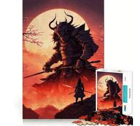 Puzzle Japonais de 1000 pièces sur Le thème des samouraïs, idéal pour Les Adolescents Un Jeu Mental Stimulant et Anti-Stress, Un Cadeau raffiné (50x75cm)