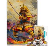 Puzzle Japonais Golden Ninja 1000 pièces pour Adolescents, Jeu Stimulant, idéal comme Cadeau pour Toute la Famille (50x75cm)