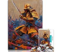 Puzzle Japonais Golden Ninja 1000 pièces pour Adolescents, Jeu Stimulant, idéal comme Cadeau pour Toute la Famille (50x75cm)