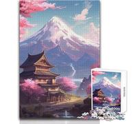 Puzzle Japonais Rêve Difficile de 1000 pièces pour Adultes:Un Jeu éducatif Stimulant et Un Cadeau Unique à Forte Valeur sentimentale Dimensions:38x26cm