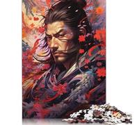 Puzzle Japonais Sakura Warriors, Puzzle rectangulaire en Papier Amusant pour Enfants et Adultes à partir de 12 Ans, Cadeau d'anniversaire, 1000 pièces (75 x 50 cm)