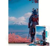 Puzzle Japonais Samouraï Difficile 1000 pièces pour Adultes Découpe Lisse Cadeau Classique 38x26cm