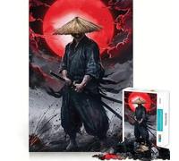 Puzzle Japonais Sengoku Samurai 1000 pièces pour Adultes, Jeu cognitif et Amusant à Assembler Ensemble, pièce de Collection (38x26cm)