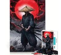 Puzzle Japonais Sengoku Samurai 1000 pièces pour Adultes Jeu de réflexion Intelligent Découpe précise et Amusante Illustration (50x75cm)