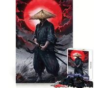 Puzzle Japonais Sengoku Samurai 1000 pièces pour Adultes Jeu de réflexion Intelligent Découpe précise et Amusante Illustration (50x75cm)