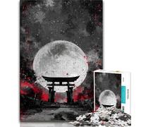 Puzzle Japonais Torii Gate 1000 pièces pour Adolescents et Adultes, Jeu Stimulant, idéal comme Cadeau pour Toute la Famille (38x26cm)
