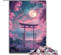 Puzzle Japonais Torii Gate 2000 pièces pour Adultes et Adolescents, pour Un Moment de détente et de détente, pour Un Amour de Couple Plus Intense (70x100cm)